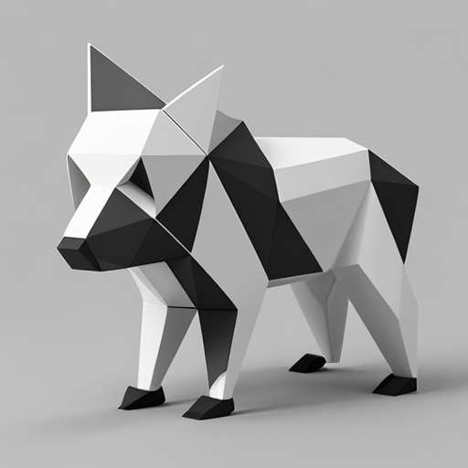 Polygon Animal Midjourney Prompts for 3D Art Rendering and Visualization - Socialdraft