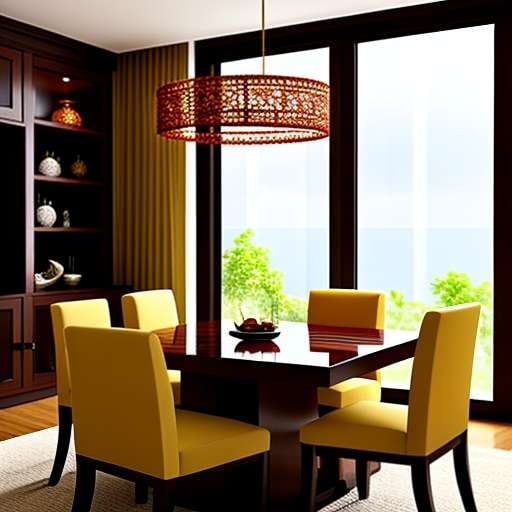 Indian Dining Room Midjourney Prompt - Create Your Perfect Dash of Indian Flavor - Socialdraft