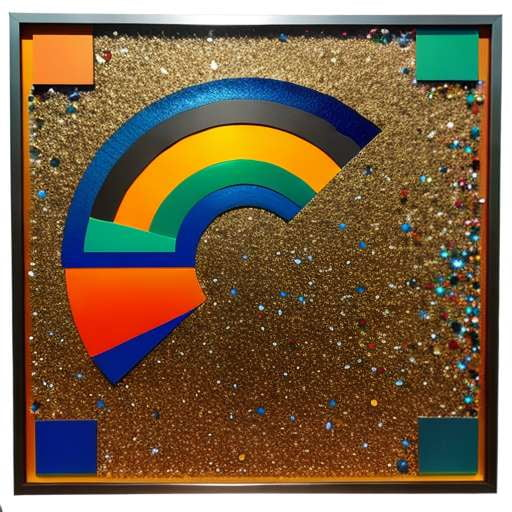 "Mosaic Masterpiece" - Abstract Art Midjourney Prompt - Socialdraft