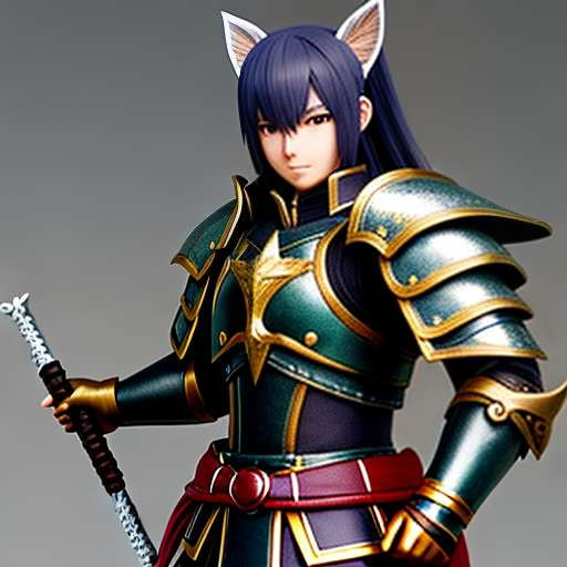 Fantasy Anime 3D Character Creation Prompt - Midjourney Generated Images - Socialdraft