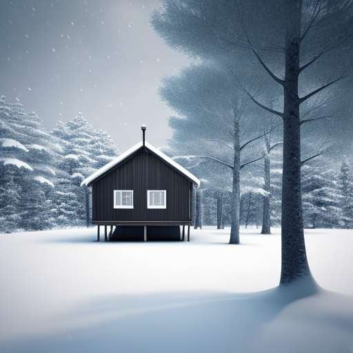 Midjourney Snowy Cabins - Create your own Winter Wonderland - Socialdraft