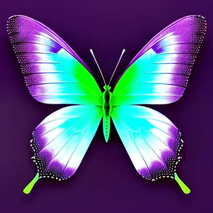 3D Dot Butterfly Midjourney Prompt - Beautiful Customizable Image Generation Tool - Socialdraft