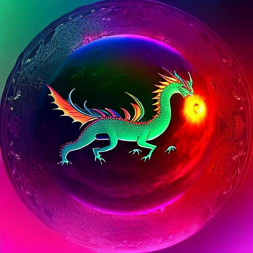 Dragon in Space Midjourney Prompt - Create Your Own Epic Cosmic Art - Socialdraft