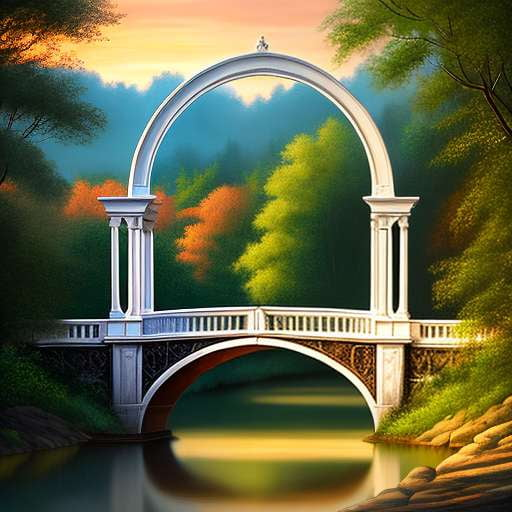 Breathtaking Arch Bridge Midjourney Prompt for Stunning Images - Socialdraft