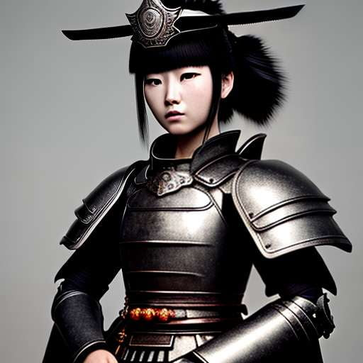 Customizable Samurai Princess Plate Mail Armor Midjourney Prompt. - Socialdraft
