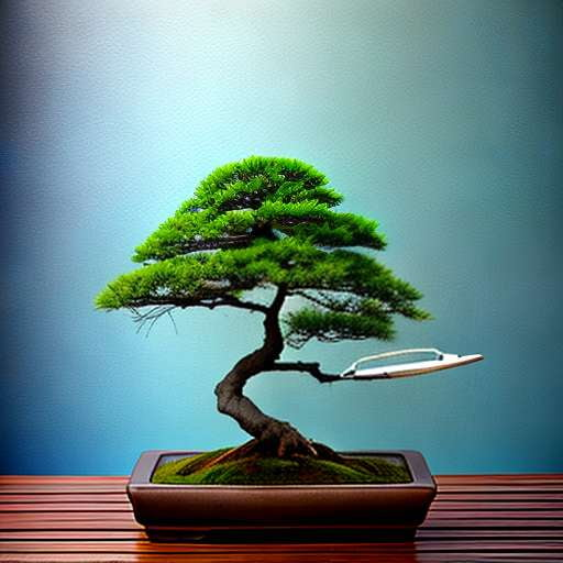 Waterfall Bonsai Tree Midjourney Prompt for Your Water Theme - Socialdraft