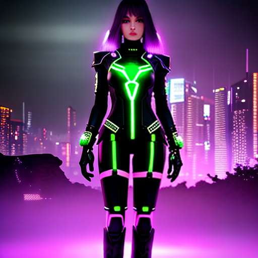 Cyber Witch Midjourney Outfit Generator - Socialdraft
