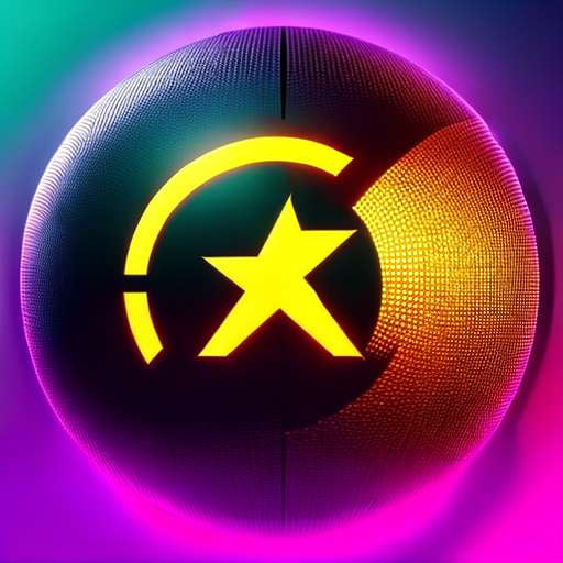 Overwatch Logo Mirrorball Midjourney Prompt - Customizable Gaming Art - Socialdraft