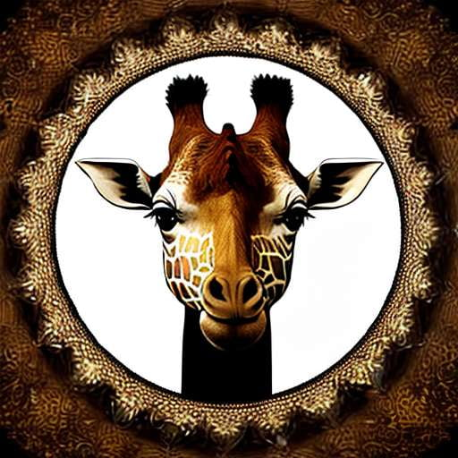 Mandala Giraffe Midjourney Prompt for Unique DIY Art - Socialdraft