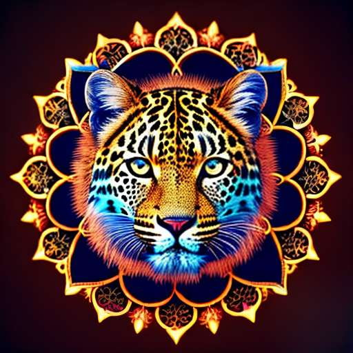 Leopard Mandala Midjourney Prompt for Unique Jungle Art Creation - Socialdraft