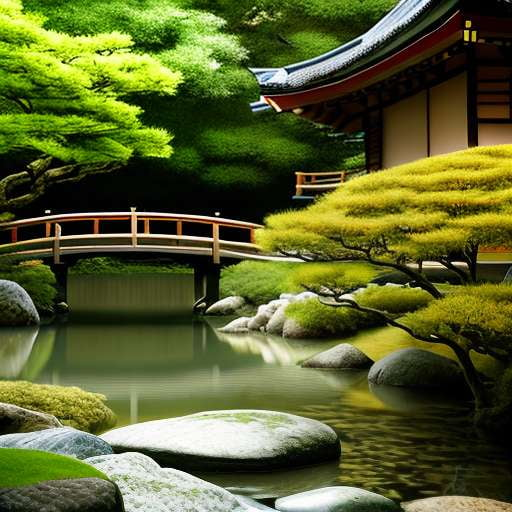 Japanese Bridge Midjourney Prompt - Create your own Traditional Masterpiece - Socialdraft