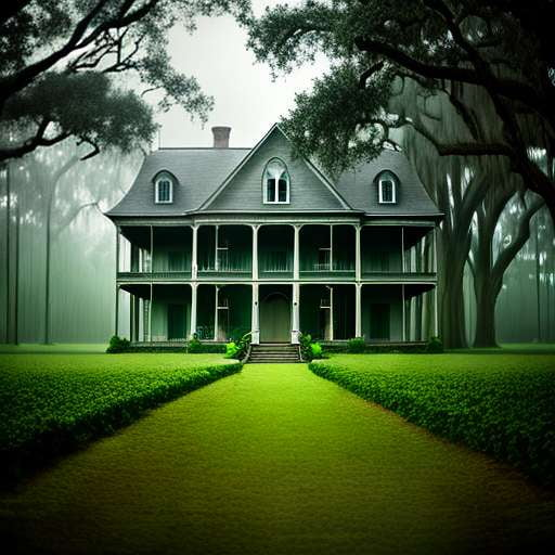 Haunted Plantation Midjourney Prompt - Customizable Text-to-Image Prompt for All Artists - Socialdraft
