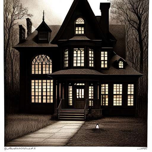 Horror Illustration Midjourney Prompt - Create Your Own Spooky Scenes! - Socialdraft