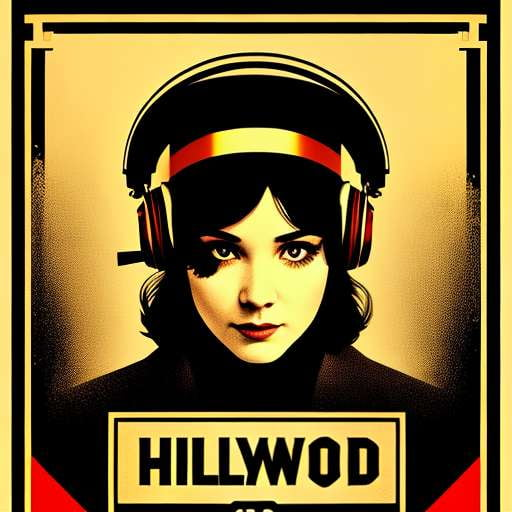 Hollywood Film Poster Sketch Midjourney Prompt - Customizable Movie Art Creation - Socialdraft