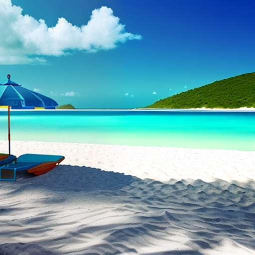 Beach Tanning Midjourney Prompt - Create Your Own Tropical Paradise Image - Socialdraft
