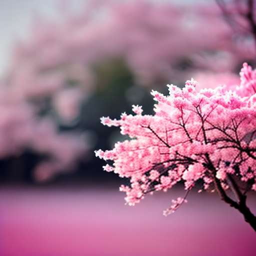 Cherry Blossom Serenity: Customizable Midjourney Prompt for Text-to-Image Artwork - Socialdraft