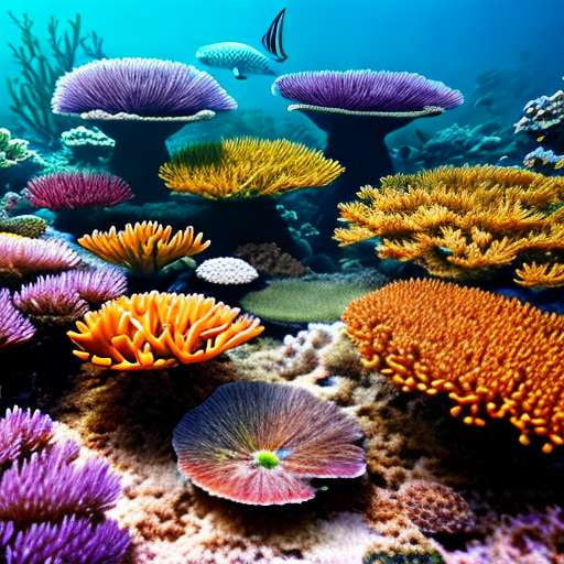 Coral Reef Oasis: Customizable Midjourney Image Prompt. - Socialdraft
