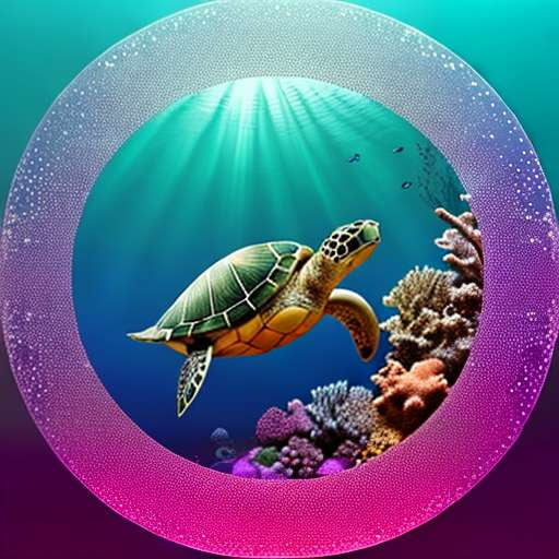 Geometric Turtle Mandala Midjourney Prompt for Unique Image Generation - Socialdraft