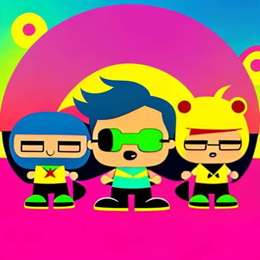 Cartoon Network Fan Art Midjourney Prompt - Recreate Your Favorite Characters - Socialdraft