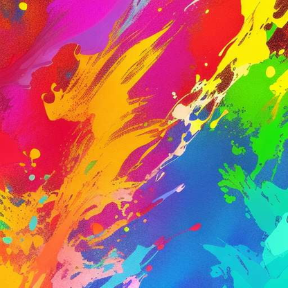 "Colorful Splash Backgrounds for Creative Projects" - Socialdraft