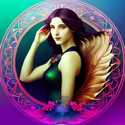 "Captivating Siren's Song" Midjourney Image Prompt for Custom Art Creation - Socialdraft