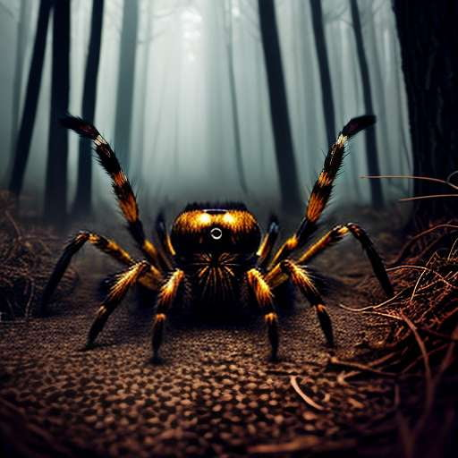 Spider-Creep Midjourney Prompt: Unique Giant Spider Image Generation - Socialdraft