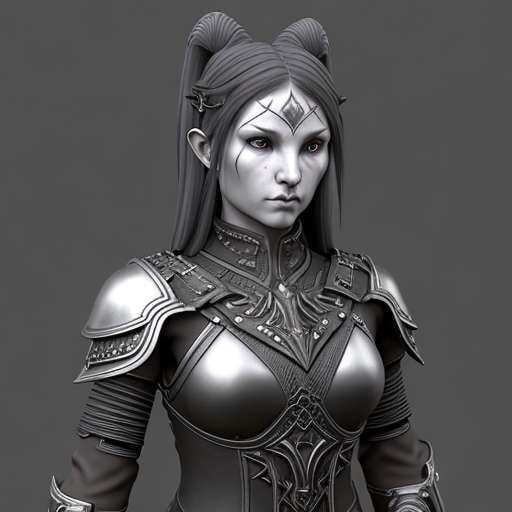 Realistic Female RPG Avatar Midjourney Prompt - Socialdraft