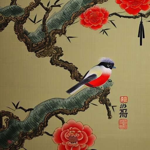 Chinese Bird Scrolls – Traditional Wall Art for Your Home - Socialdraft