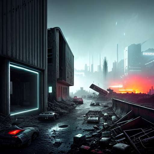 Apocalyptic Cityscape Midjourney Prompt: Create Your Own Post-Apocalyptic World - Socialdraft