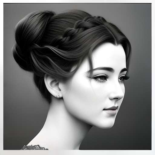 "Create Your Own Top Knot Hair Portrait with Midjourney Prompt Generator" - Socialdraft