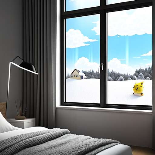 "Customizable Pikachu Snow Chibi Midjourney Prompt" - Socialdraft