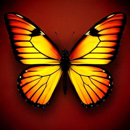 Flaming Butterfly Midjourney Prompt: Customizable Text-to-Image Creation - Socialdraft