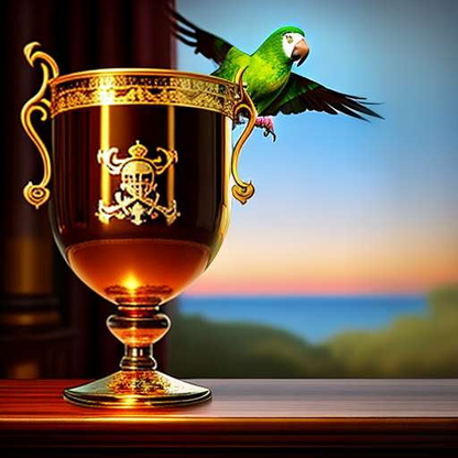 Midjourney Pirate Goblet - Generate Your Own Custom Pirate-Themed Image Prompt - Socialdraft