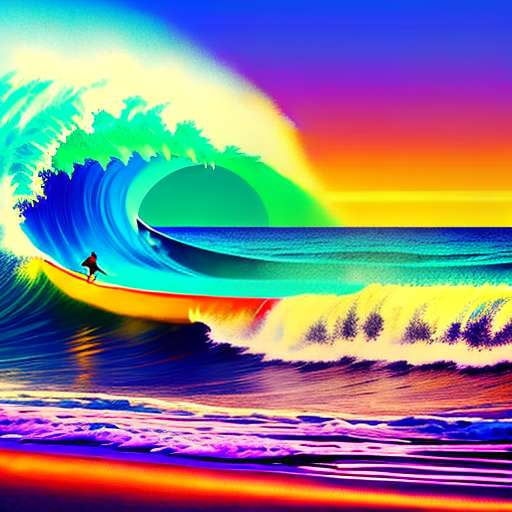 Surfing Midjourney Creator Kit - Inspiring Prompts for Unique Wave Art - Socialdraft