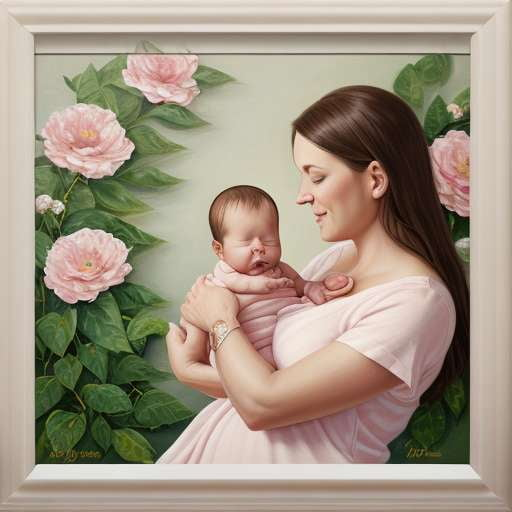 Mid-Journey Custom Portrait: Mother and Baby Persona Prompt - Socialdraft