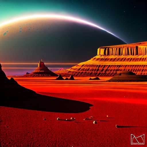 Martian Fossil Midjourney Generator - Socialdraft