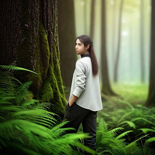 "Forest Glade" Midjourney Portrait Prompt - Customizable Image Creation - Socialdraft
