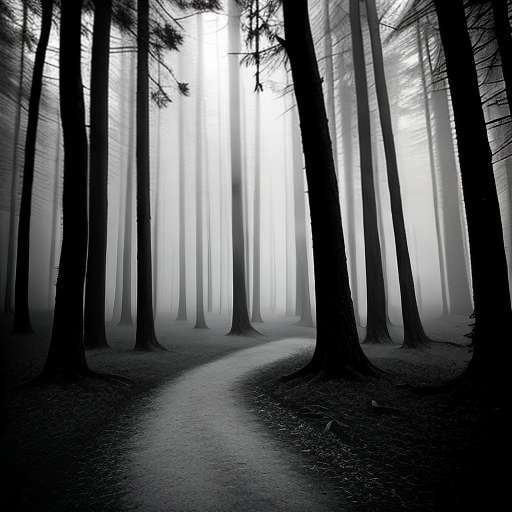 Haunted Forest Midjourney Prompts - Customizable Text-to-Image Creation Tool for Spooky Artwork - Socialdraft