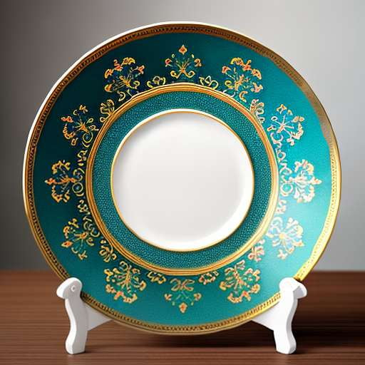 Renaissance Fine China Plate Midjourney Prompt - Create Authentic Vintage Masterpieces - Socialdraft