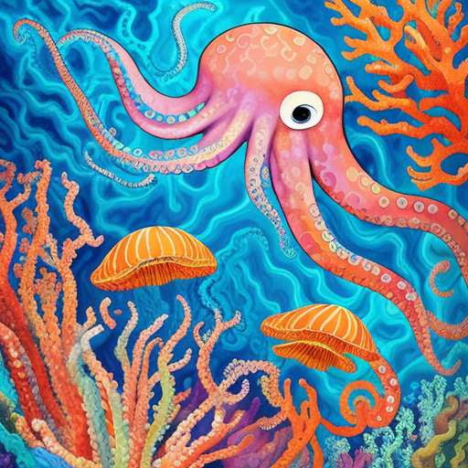 Midjourney Underwater Sea Creatures for Creative Inspiration - Socialdraft