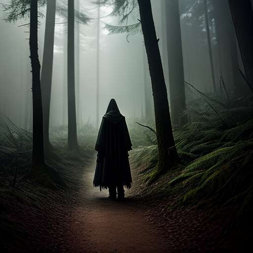 "Haunted Forest" Midjourney Image Prompt - Unique and Customizable Software for Artistic Creations - Socialdraft