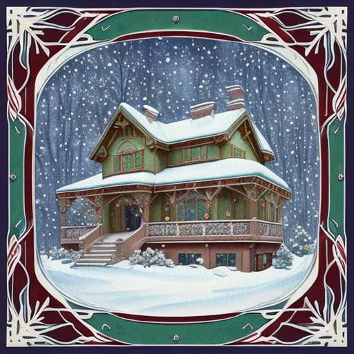 Vintage Winter Greeting Card Collection - Shop Now! - Socialdraft