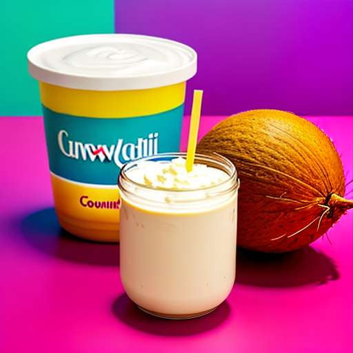 Coconut Cream Frozen Yogurt Midjourney Masterpiece - Socialdraft