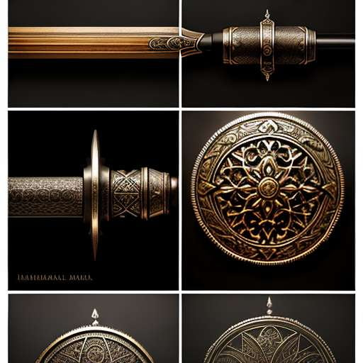 Medieval Weapons Design Midjourney Prompt inspired by Lord of the Rings - Socialdraft