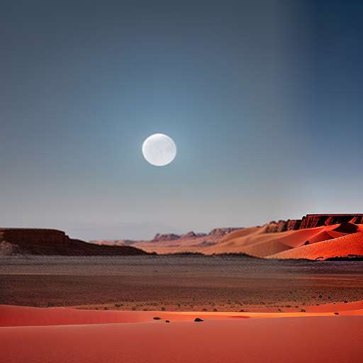 Desert Moon Image Prompts for Midjourney Journeying - Socialdraft