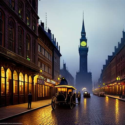 Victorian Cityscape Midjourney Creation Prompt - Socialdraft