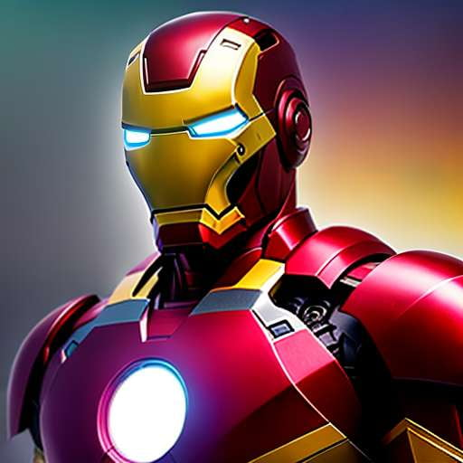 Iron Man Lab Midjourney Image Prompt - Socialdraft