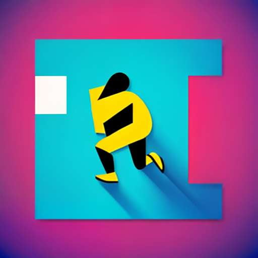 Fast Feet Running Logo Midjourney Creation - Socialdraft