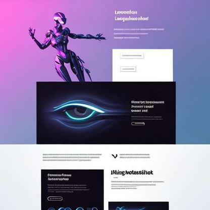 Customizable Midjourney Prompts for Unique Website Landing Page Concepts - Socialdraft