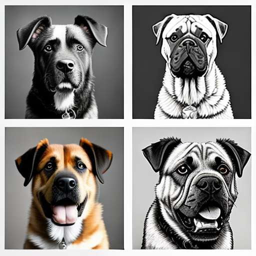 Custom Dog Sketch Midjourney Prompt: Generate Unique Illustrations of Your Furry Best Friend - Socialdraft